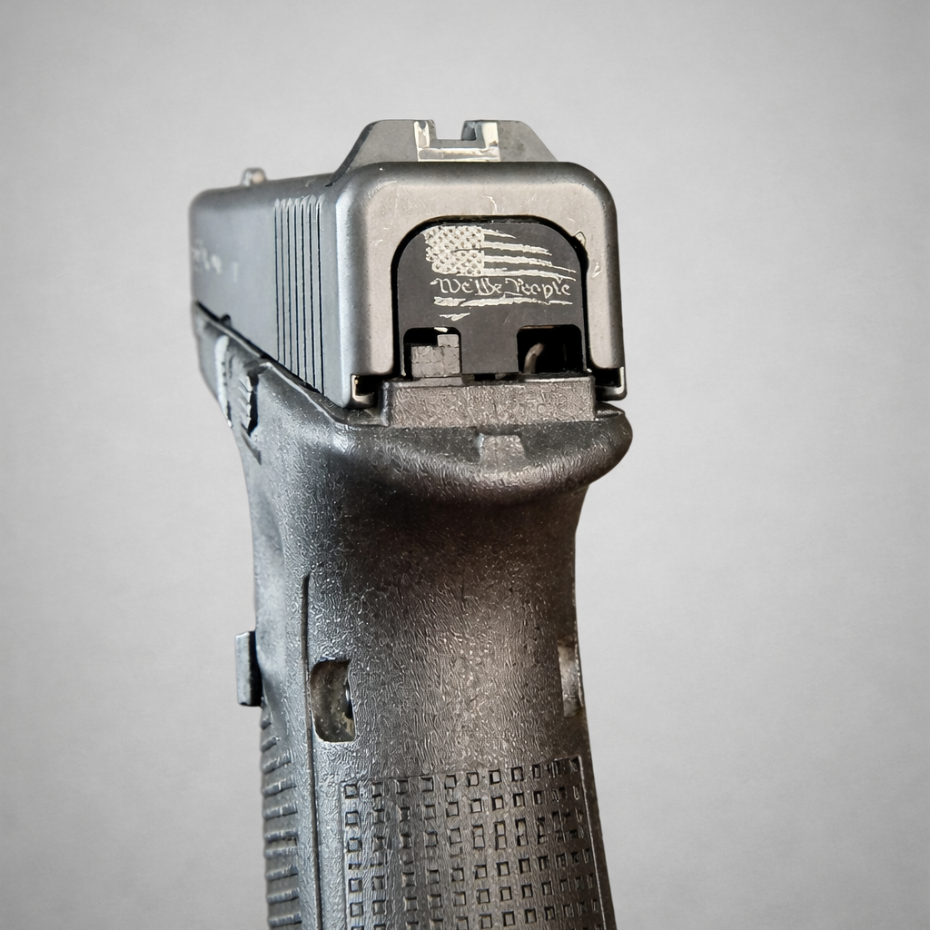 Glock Rear Cover Slide Back Plate